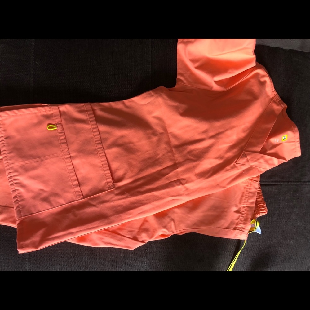 Orange scrub set brand new